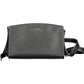 Calvin Klein Elegant Black Shoulder Bag with Logo Detailing