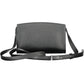 Calvin Klein Elegant Black Shoulder Bag with Logo Detailing