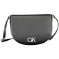 Calvin Klein Elegant Twist Lock Adjustable Shoulder Bag