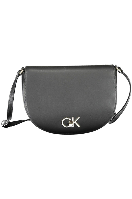 Calvin Klein Elegant Twist Lock Adjustable Shoulder Bag