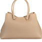 Tommy Hilfiger Beige Polyester Women Handbag