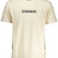 Napapijri White Cotton Men T-Shirt