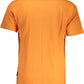 Napapijri Orange Cotton Men T-Shirt