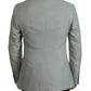 Dolce & Gabbana Elegant Slim Fit Cashmere Silk Blazer Jacket