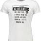 Diesel White Cotton Men T-Shirt