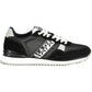 Napapijri Black Leather Men Sneaker