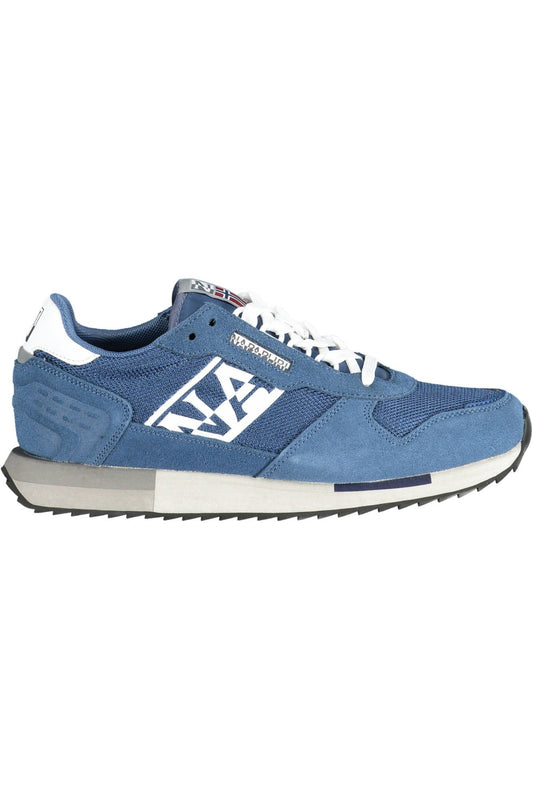 Napapijri Blue Polyester Men Sneaker