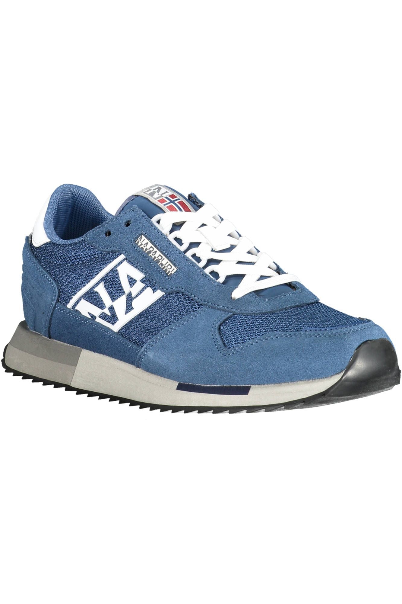 Napapijri Blue Polyester Men Sneaker