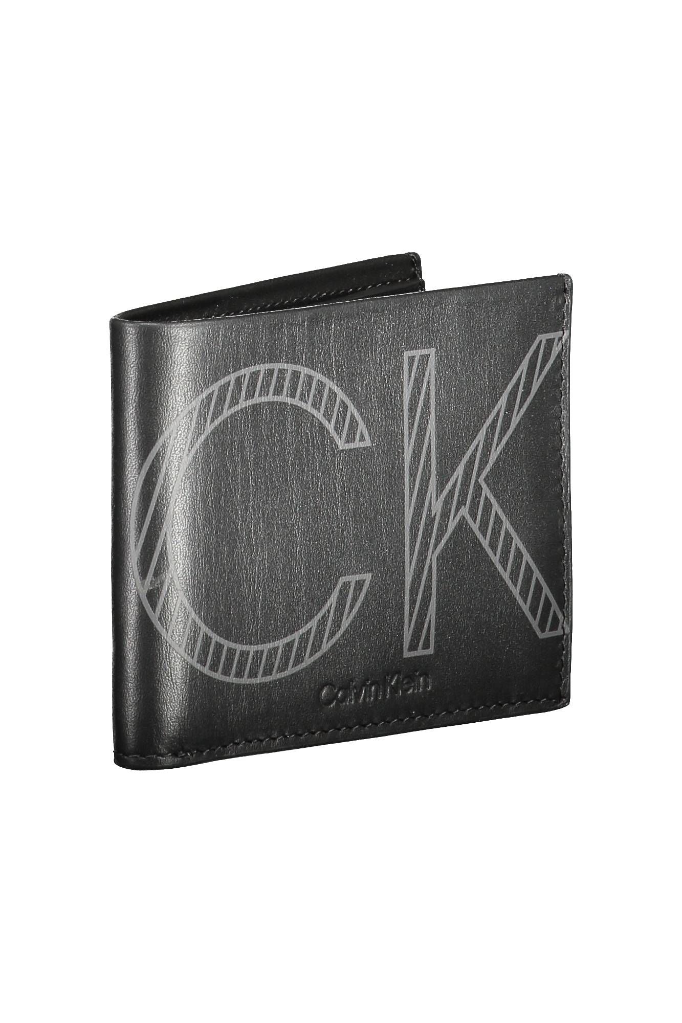 Calvin Klein Black Leather Men Wallet