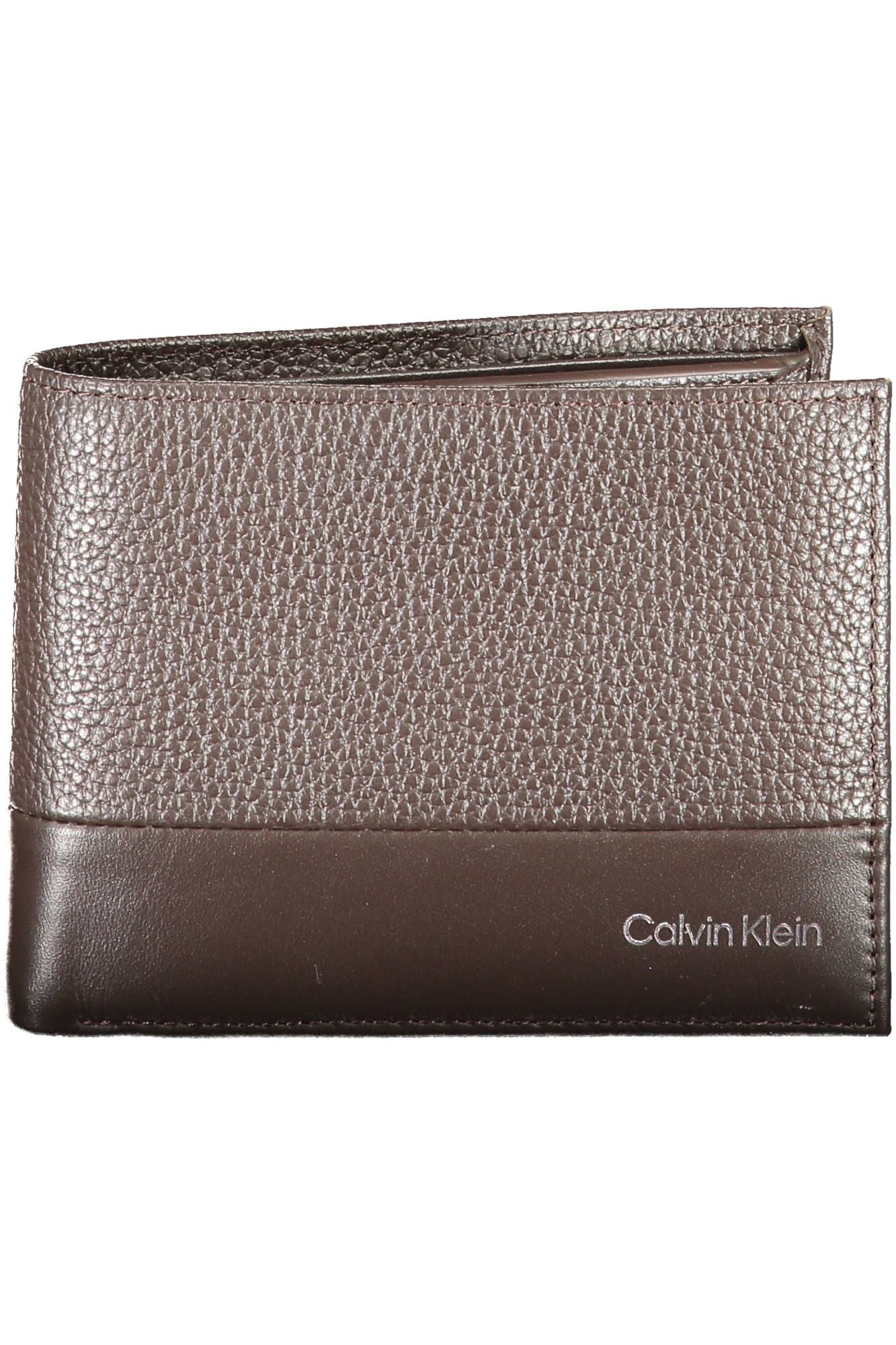 Calvin Klein Brown Leather Men Wallet