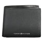 Tommy Hilfiger Black Leather Mens Wallet