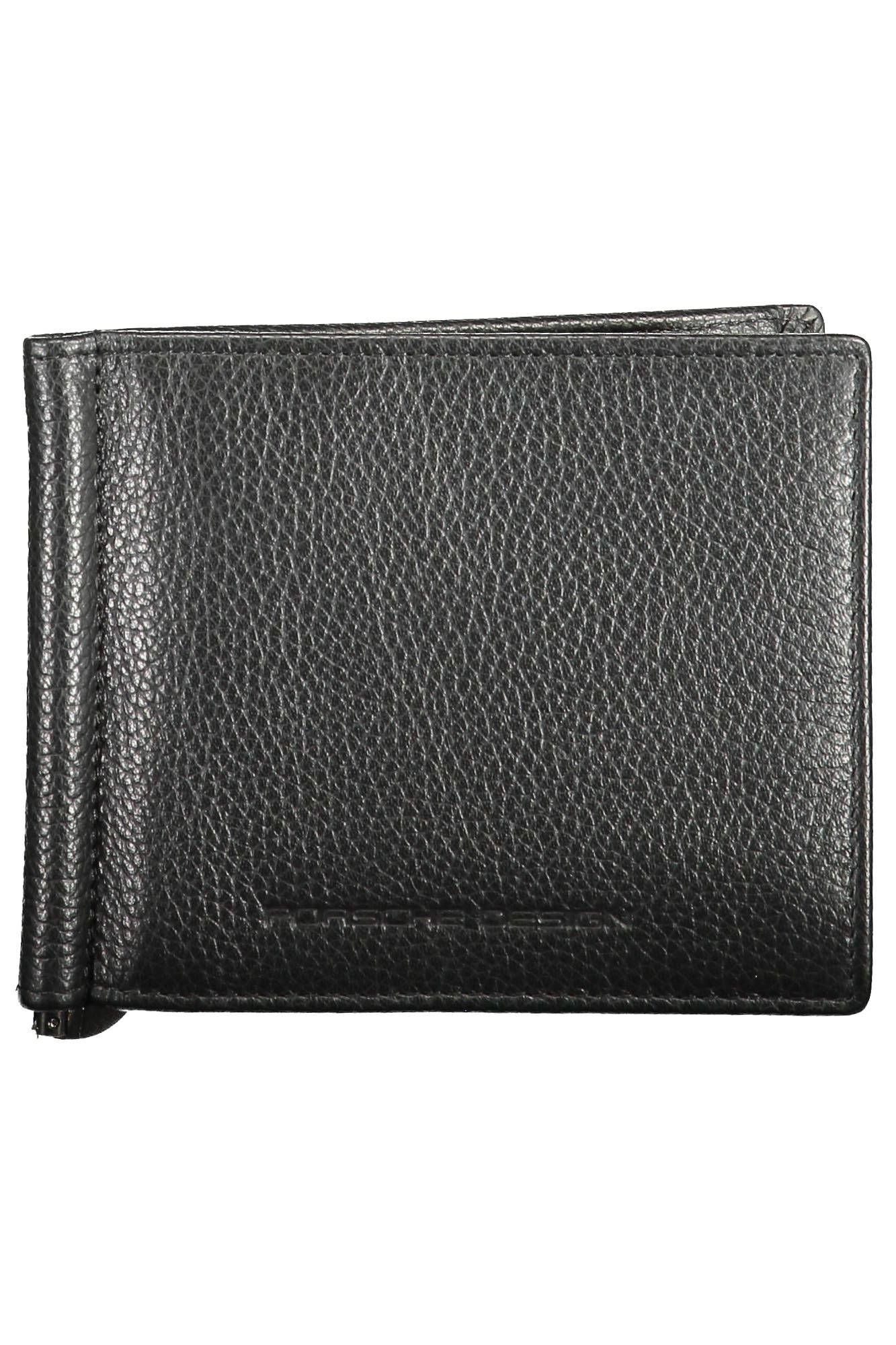 Porsche Design Sleek Black Leather RFID-Blocking Card Holder