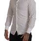 Dolce & Gabbana Elegant Slim Fit Dress Shirt - White