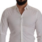 Dolce & Gabbana Elegant Slim Fit Dress Shirt - White