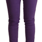 CYCLE Chic Purple Low Waist Skinny Jeans