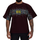 Dolce & Gabbana Bordeaux Crewneck Cotton Tee