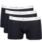 Tommy Hilfiger Sleek Trio Pack Black Boxers – Pure Comfort