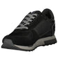 Napapijri Black Polyester Men Sneaker