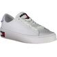 Tommy Hilfiger White Leather Women Sneaker