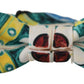 Dolce & Gabbana Multicolor Majolica Print Adjustable Papillon Bow Tie