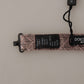 Dolce & Gabbana Gray Fantasy Print Adjustable Neck Papillon Bow Tie