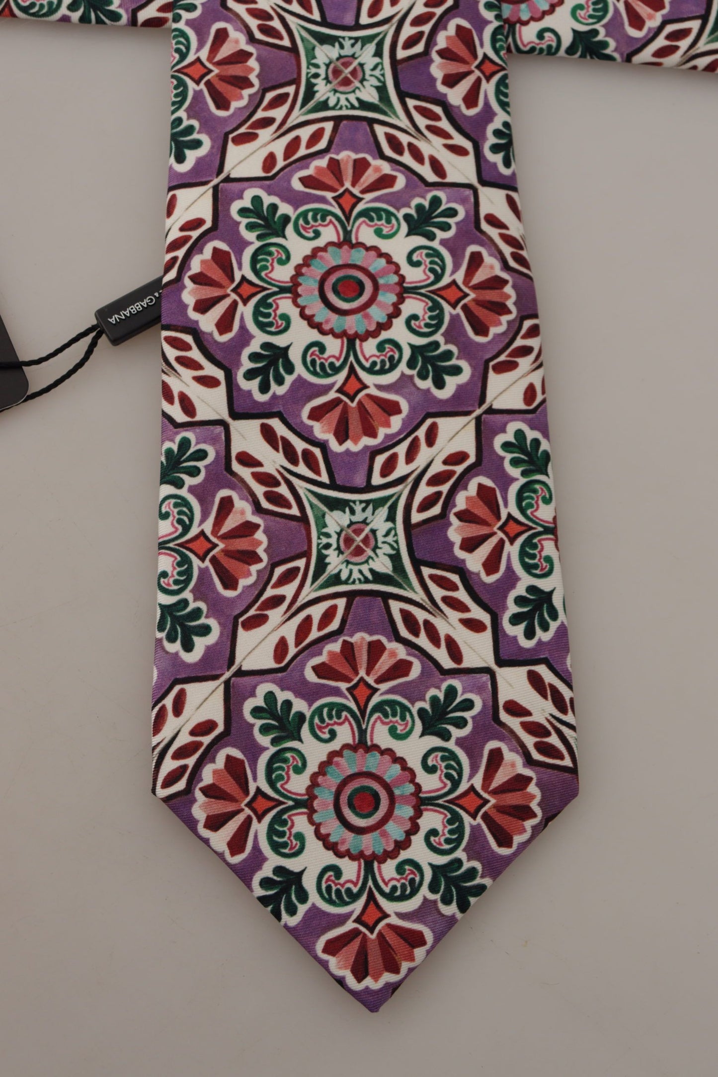 Dolce & Gabbana Elegant Multicolor Silk Tie