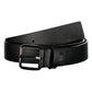 Calvin Klein Elegant Leather Belt with Metal Buckle