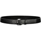 Calvin Klein Elegant Leather Belt with Metal Buckle