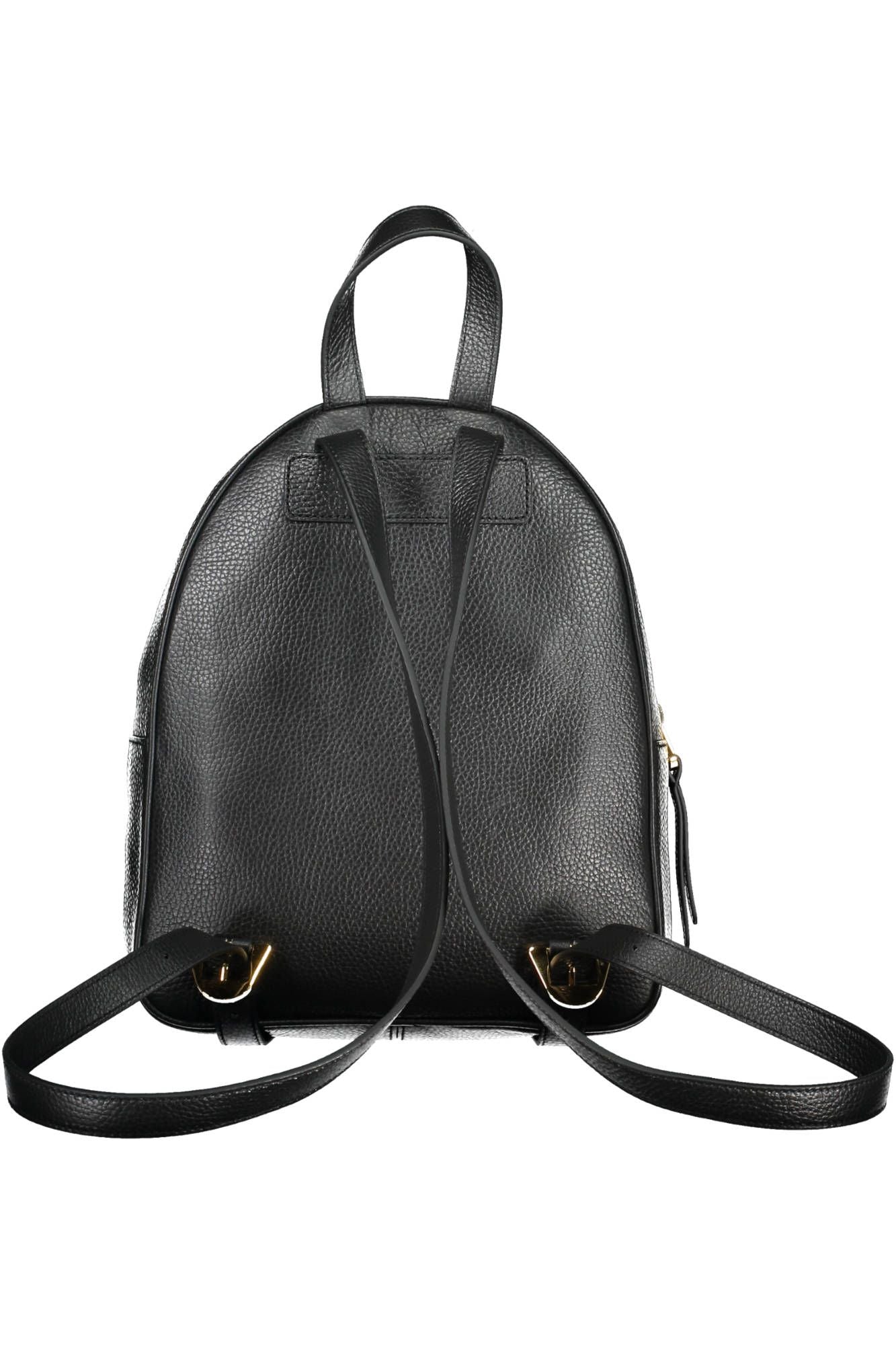 Coccinelle Black Leather Women Backpack