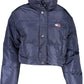 Tommy Hilfiger Eco-Conscious Blue Nylon Short Jacket