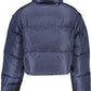 Tommy Hilfiger Eco-Conscious Blue Nylon Short Jacket