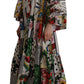 Dolce & Gabbana Multicolor Patchwork Kaftan Dress