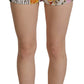 Dolce & Gabbana Multicolor Majolica Floral High-Waist Shorts