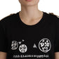 Dolce & Gabbana Chic Black Logo Cotton Tee for Women