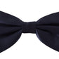 Dolce & Gabbana Stunning Silk Blue Bow Tie