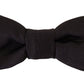 Dolce & Gabbana Elegant Black Silk Bow Tie