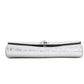 Versace Small Metallic Silver Lamb Leather Medusa Clutch Crossbody Wallet Bag