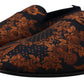 Dolce & Gabbana Elegant Floral Slip-On Loafers