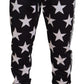 Dolce & Gabbana Star Print Casual Sweatpants with Logo Detail