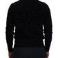 Dolce & Gabbana Elegant Black Logo Wool Sweater