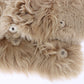 Dolce & Gabbana Elegant Alpaca Fur Shoulder Wrap in Beige