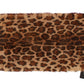 Dolce & Gabbana Exquisite Leopard Print Lambskin Fur Scarf