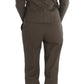 BENCIVENGA Beige Wool-Cotton Suit Set Chic Elegance