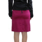 Exte Chic Black and Pink Skirt Suit Ensemble