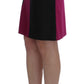 Exte Chic Black and Pink Skirt Suit Ensemble