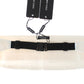 Dolce & Gabbana Elegant White Silk Cummerbund