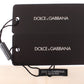 Dolce & Gabbana Elegant White Silk Cummerbund