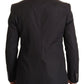 Dolce & Gabbana Elegant Taormina Black Cotton Blazer