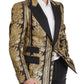 Dolce & Gabbana Elegant Single Breasted Jacquard Blazer