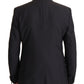 Dolce & Gabbana Elegant Dark Blue Martini Two-Piece Blazer